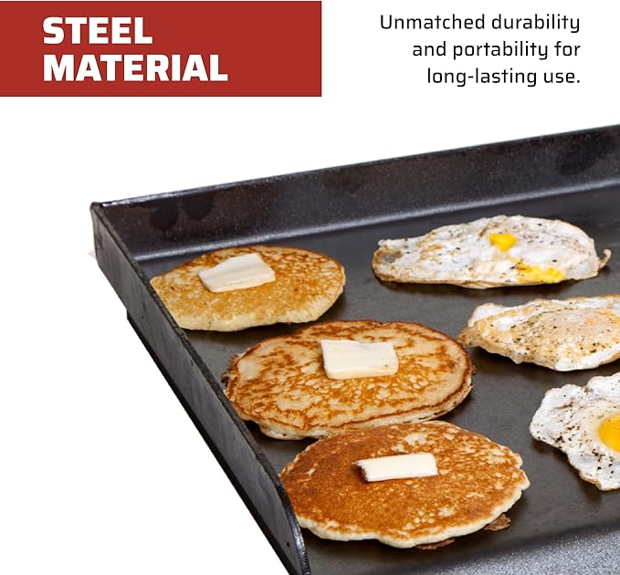 Camp Chef Professional Fry Griddle, 3 Burner Griddle, Cooking Dimensions: 16 in. x 38 in