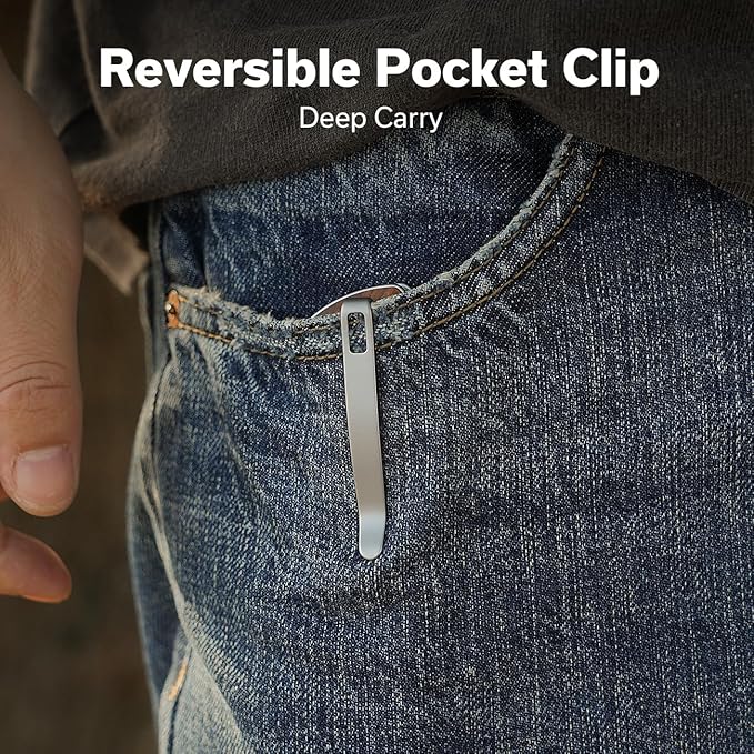 CIVIVI Placoid Pocket Knife for EDC, Folding Knife with 3.67" Damascus Blade Guibourtia Wood Handle For Men Women Gift C23079-DS1