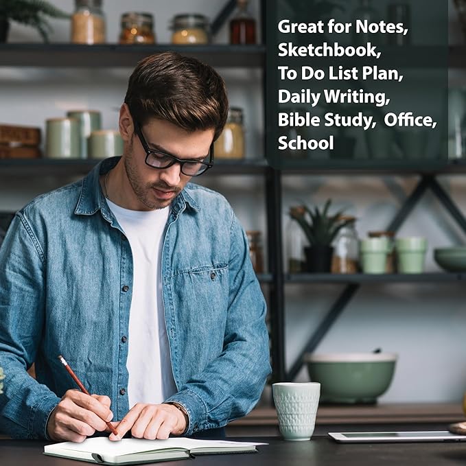 CAGIE Lined Journal for Men Women, Tree Growth Ring Leather Bound Journal Notebook, 256 Pages 100 GSM Journals for Writing, A5 Hardcover Journaling Notebooks,2 Pack (Brown & Black)