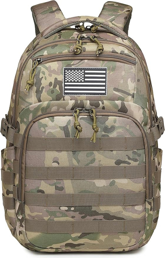 Wotony Military tactical backpack, backpack for men black small tactical assault bag
