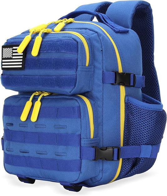 9L Mini Tactical Backpack 9L Assault Pack 9L Tactical Backpack Hiking Fitness Backpack(Blue)