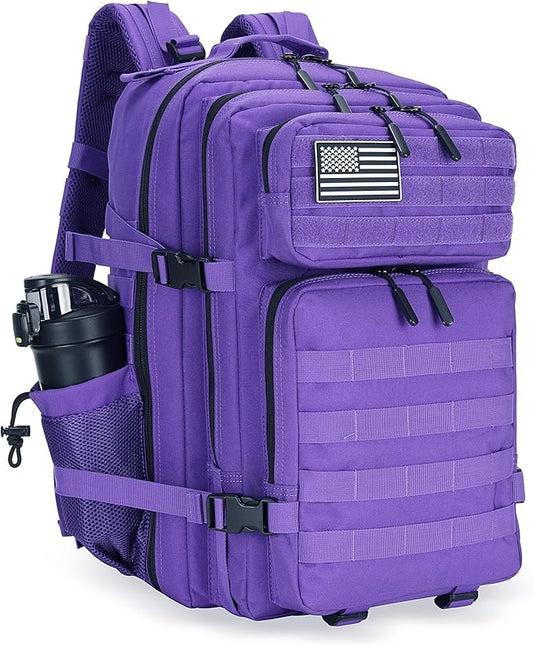 45L Military Tactical Backpack Hiking Backpacks Tactical Gear Camo Back Pack Army Molle Bag Rucksack Fitness Daypack