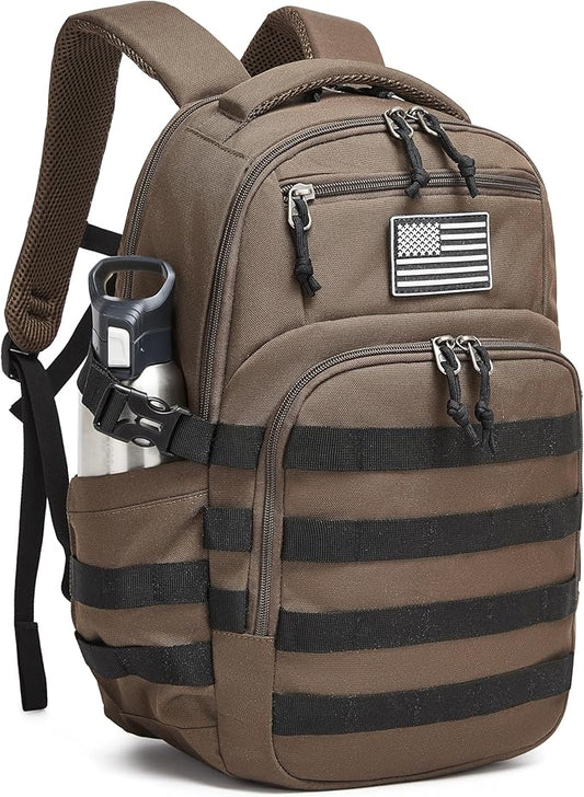 Wotony Military tactical backpack, backpack for men black small tactical assault bag